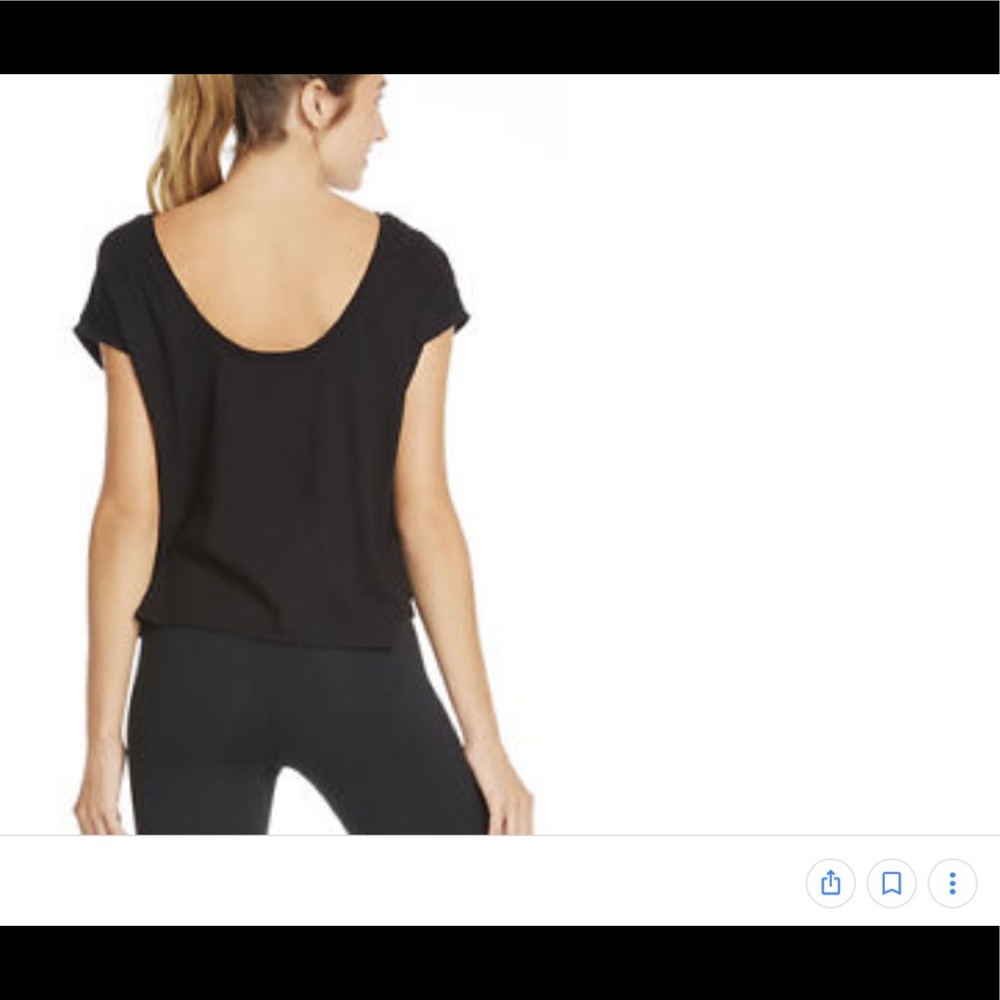Fabletics, ballet like black tee